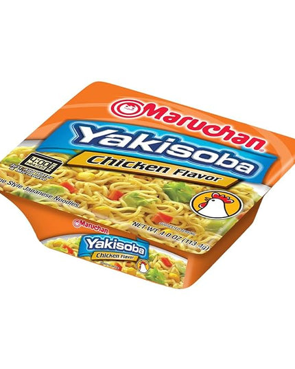 Maruchan Yakisoba Chicken, 4.00 Oz, Pack of 8