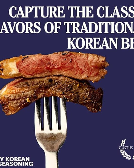 Spicy Korean BBQ Seasoning | All Natural Spice Mix | Small Batch, Hand Made | Artisan Spice Blend | All Natural | Non GMO | GLP-1 Friendly | No Artificial Ingredients or Additives | Sustainably Sourced | Made in USA | Bougie BBQ | Gustus Vitae | #867