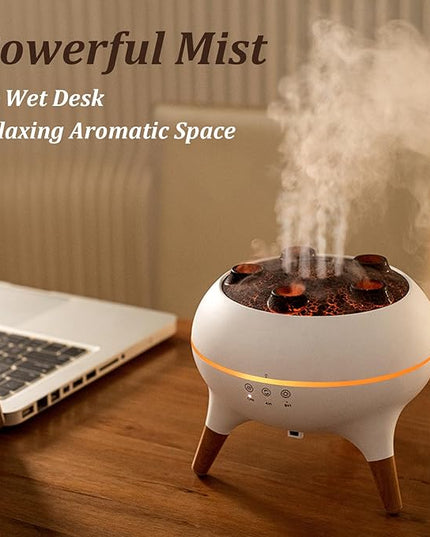 Essential Oil Diffuser for Home, Bedroom Humidifiers, Air Scent Aroma Aromatherapy Ultrasonic Humidifier Machine Timer Small Mini difusor de Aromas para casa Living Room Office Decor Gifts Jellyfish