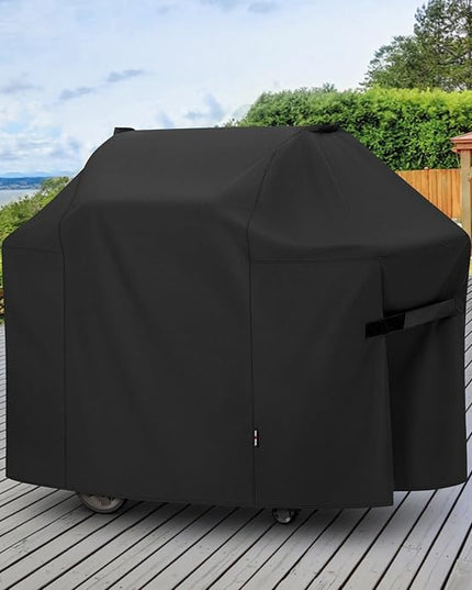 Unicook 58 Inch Grill Cover for Weber Genesis II, LX 300 Series and Genesis 300 Series Gas Grills, Heavy Duty Waterproof Fade Resistant BBQ Cover, All Weather Protection, Compared to Weber 7130