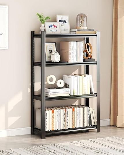 Garage Shelves,14-48''W Heavy-Duty Storage Shelves, Double-Layer Uprights, Thickened Shelves, Waterproof &Rustproof, Suitable for Indoor & Outdoor Use.