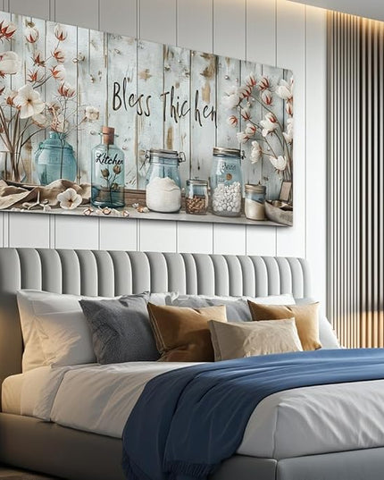 ERQINHUA Large Wall Decor Canvas Wall Art For Bedroom Living Room Decor Kitchen And Dining Room Painting Artwork Print For Home Decor Room For office Farmhouse Room Decoration Aesthetics 30x60 In
