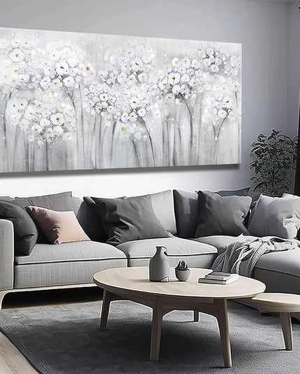 Artexist Wall Decor for Living Room Landscape Artwork Blossom Oil Paintings for Bedroom Kitchen Office Home Decorations 29"x58"