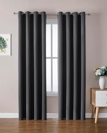 ChrisDowa Custom Blackout Curtain for Bedroom and Living Room. Thermal Insulated Room Darkening Curtain 1 Panel (Custom Size and Color)