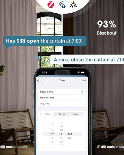 SmartWings Automatic Curtain Opener with Drapery, Motorized Vertical Blinds with Remote, Electric Closet Doors Sliding Panels Compatible with Alexa Google Homekit, 93% Blackout Pink