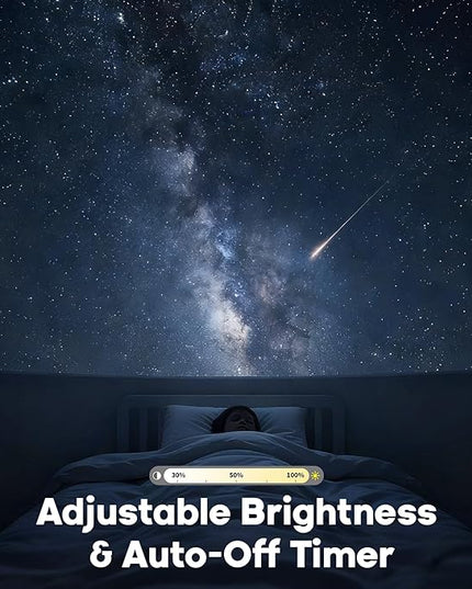 3D Star Projector Full-Room Immersive Galaxy Projector, Large Area Home Planetarium Night Light Projector with HD Soft Light for Relax, Study, and Meditate, Stress Relief Gifts