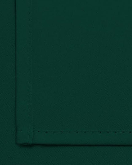 Yakamok Blackout Curtains Room Darkening Thermal Insulated Window Panels,Solid Grommet Top Drapes for Bedroom/Living Room(52Wx90L, Dark Green, 2 Panels)