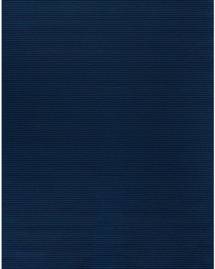 Beverly Rug Non-Slip Modern Rug 6x9 Solid Traditional Rubber Backing Machine Washable Soft Thin Indoor Area Rugs for Living Room Stain Resistant Non Shedding Casual Carpet (6 x 9 Navy Blue)