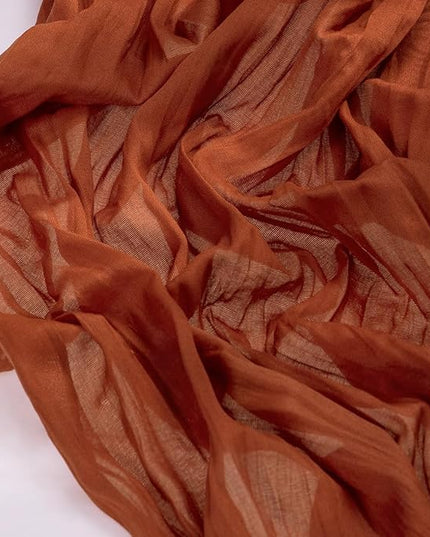 Socomi 10pcs Terracotta Christmas Cheesecloth Table Runner Boho Rustic Gauze 120 inch 10FT Cheese Cloth Runner for Wedding Party Baby Shower Birthday Home Decor Holiday Decorations