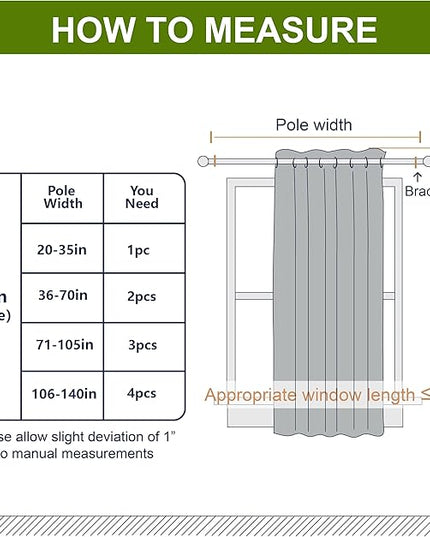 NICETOWN Blackout Curtain Panel for Bedroom - Window Treatment Thermal Insulated Solid Grommet Blackout Drape for Living Room (1 Panel, 52 by 45 inches, Grey)