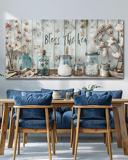 ERQINHUA Large Wall Decor Canvas Wall Art For Bedroom Living Room Decor Kitchen And Dining Room Painting Artwork Print For Home Decor Room For office Farmhouse Room Decoration Aesthetics 30x60 In