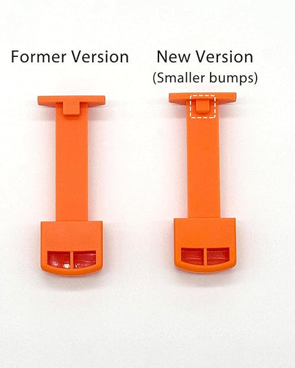 Grill Light Mounting Bracket Kit, 1 Round & 1 Square Bracket, Compatible with Grill/Griddle Handles from 1-1.4 Inches in Diameter, Only Fits for OATISLife Grill Light