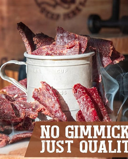 Cattleman's Cut Peppered Steakhouse Beef Jerky, 10 Ounce