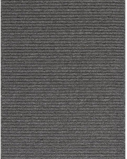 Beverly Rug Non-Slip Modern Runner Rug 2x10 Solid Traditional Rubber Backing Machine Washable Soft Thin Indoor Area Rugs for Living Room Stain Resistant Non Shedding Casual Carpet (2 x 10 Gray)
