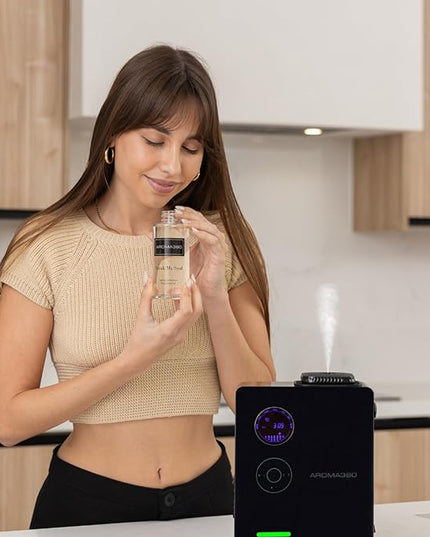 Aroma360 | London Calling Oil Blend | Luxury Aromatherapy Scent Diffuser Oil | White Tea, Cedarwood and Soku Lime, 6.7 fl oz
