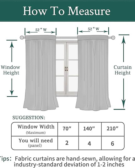 LAMIT Teal Velvet Curtains 120 Inch Length for Living Room, Thermal Insulated Room Darkening Drapes Luxury Privacy Protected Back Tab and Rod Pocket Panels for French Door, 2 Panels, 52 x 120 Inch
