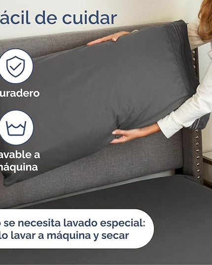 Cal King Size 4 Piece Sheet Set - Comfy Breathable & Cooling Bed Sheets Set - Hotel Luxury Bedding for Women, Men, Kids, Teens, Boys & Girls - Deep Pockets, Soft, Wrinkle Free - Oeko-Tex - Charcoal