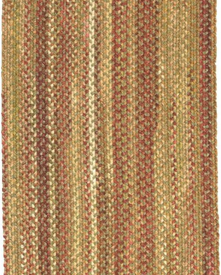 Capel American Heritage Foliage 2' 0" X 6' 0" Runner Oval Braided Rug