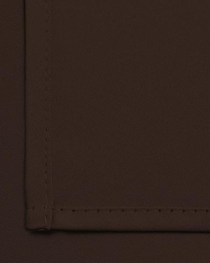Yakamok Blackout Curtains for Bedroom 2 Panels Set 108 Inch Length Thermal Insulated Room Darkening Dark Black Out Drapery Grommet Window Treatments Drapes for Living Room, 52x108, Chocolate Brown