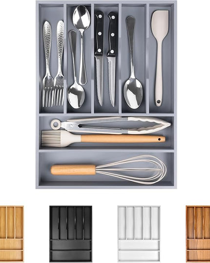 Kitchen Silverware Drawer Organizer and Storage Organizador Small De Cucharas y Tenedores Cubiertos Para Gavetas Cocina Para Gabinete Cajones Cocina Cajones Cocina Para Gabinete Hogar y Cocina Ofertas