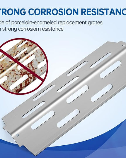 Stainless Steel Grill Flavorizer Bar BBQ Gas Grill Replacement Parts for Weber Genesis II 300 Series Genesis II E-310 E-315 E-330 E-335 S-310 S-335 Gas Grill