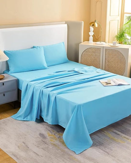 Bedbay Coastal Bedding California King Comforter Set 8 Pieces Beach Themed Bedding Set Soft Microfiber Ocean Beach Comforter Bed in a Bag Set California King Bedding Set(Ocean,Cal-King)