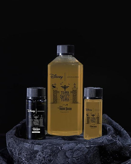 Aroma360|Disney | Tomb Sweet Tomb Oil Blend | Haunted Mansion Inspired Diffuser Oil | Aromatherapy Scent Diffuser Oil | Cinnamon, Tonka and Bergamot 16.9 fl oz, 500 mL