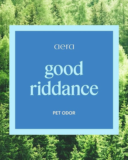 Aera Essential Oil Fragrance Diffuser + Good Riddance Scent Bundle for Large Rooms (500–1000 Sq Ft), Alexa Compatible + App Controlled Aromatherapy Waterless Diffuser – Hypoallergenic & Pet Safe
