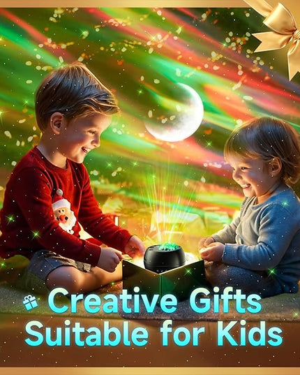 Christmas Gifts for Teens Boy Galaxy Projector for Bedroom, 21Colors Northern Lights,15White Noise&Bluetooth Star Projector Galaxy Lights, Remote Ambient Lighting,Aurora Christmas Decor Room Gifts