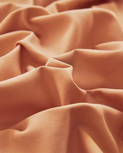 CLOTHKNOW Peach Pink Comforter Set California King Grapefruit Bedding Comforter Sets Orange Women Bedding Comforter Set Coral Orange Comforter