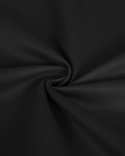 Blackout Curtains 96 Inch Length 2 Panels Set, Black Out Curtains for Bedroom 96 Inch Long, Grommet Energy Saving Room Darkening Drapes for Living Room Window Dark Grey(W52 x L96)