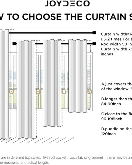 Joydeco White Velvet Curtains 96 inch Length 2 Panels, Luxury Blackout Rod Pocket Thermal Insulated Window Curtains, Super Soft Room Darkening Drapes for Living Dining Room Bedroom,W52 x L96 inches