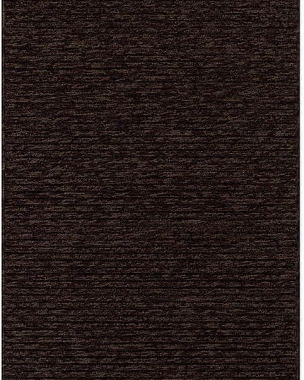 Beverly Rug Non-Slip Modern Runner Rug 2x10 Solid Traditional Rubber Backing Machine Washable Soft Thin Indoor Area Rugs for Living Room Stain Resistant Non Shedding Casual Carpet (2 x 10 Brown)