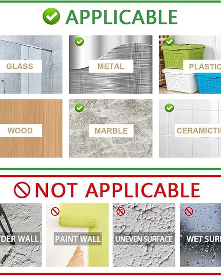 PMMASTO Adhesive Acrylic Spice Rack Organizer for Wall with Nano Double Sided Tape, Spice Shelf Organization for Kitchen Cabinet Door/Pantry Door, Wall Mount Seasoning Rack (Clear-2 Pack)