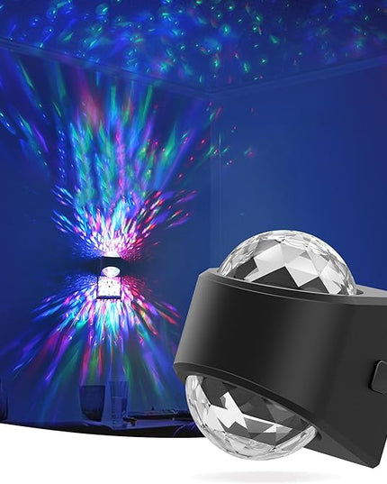 Night Lights Plug into Wall, Star Projector for Bedroom, Night Light Projector for Kids, 9-Color RGB Galaxy Nightlight with Dusk to Dawn Sensor for Bathroom, Home Gaming Room Decor, Christmas Gifts