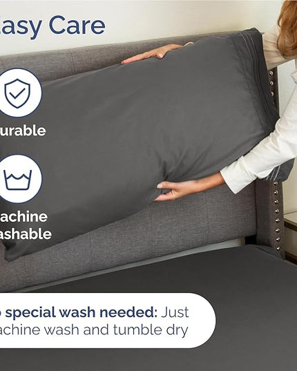 Twin XL Size 3 Piece Sheet Set - Comfy Breathable & Cooling Bed Sheets Set - Hotel Luxury Bedding for Women, Men, Kids, Teens, Boys & Girls - Deep Pockets, Soft and Wrinkle Free - Oeko-Tex - Charcoal