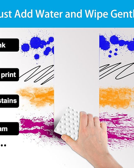 Magic Sponge Erasers, 20 Pack 2X Density Stronger Melamine Sponge Foam Pads, Multi-Functional Household Cleaning Supplies Cleaner for Kitchen, Bathroom, Bathtub, Sink, Wall Cleaner