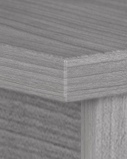 Bush Business Furniture Studio C 72W Computer Desk with Wire Management and Modesty Panel in Platinum Gray, Professional Table for Home Office and Corporate Office