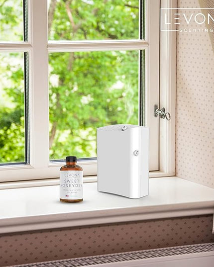 Levona Scent Oil Diffuser Essential Oils: Essential Oils Home Luxury Scents - Sweet Honeydew Essential Oil - Sweet & Fresh Notes of Nectarine and Floral Rose Essential Oil - 500 Ml Fragrance Oils
