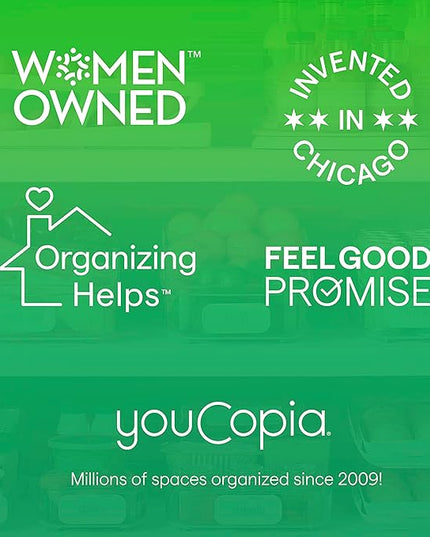 YouCopia RollOut Fridge Caddy, 6" Wide