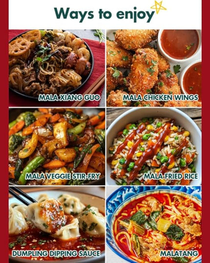 VIVID KITCHEN Mala Sauce | No Preservatives | Versatile, Easy-to-Squeeze (2 Pack) (Mala Sauce (Low Calorie & Zero Sugar))