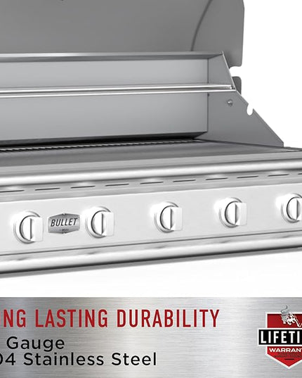 Bull Lonestar Select 30-Inch Built-In Grill (BG-87049), Natural Gas