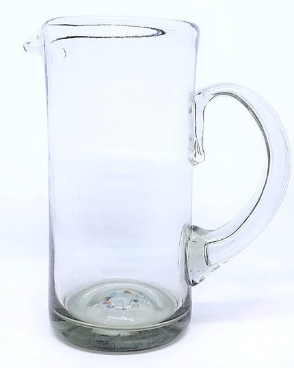 Clear 48 oz Tall Pitcher, Recycled Glass, Lead-free, Toxin-Free (Pitcher)