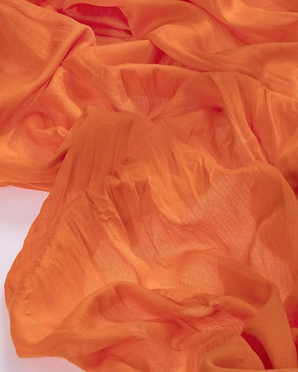 Socomi 3pcs Orange Cheesecloth Table Runner Christmas Boho Rustic Gauze 120 inch 10FT Cheese Cloth Runner for Wedding Party Baby Shower Birthday Home Decor Holiday Decorations