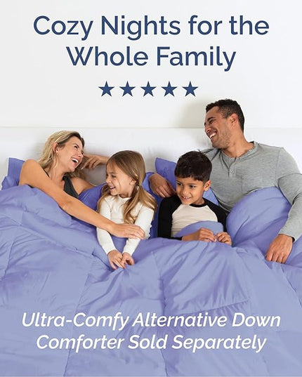 Queen Size 4 Piece Sheet Set - Comfy Breathable & Cooling Bed Sheets Set - Hotel Luxury Bedding for Women, Men, Kids, Teens, Boys & Girls - Deep Pockets, Ultra-Soft, Wrinkle Free - Oeko-Tex - Lavender