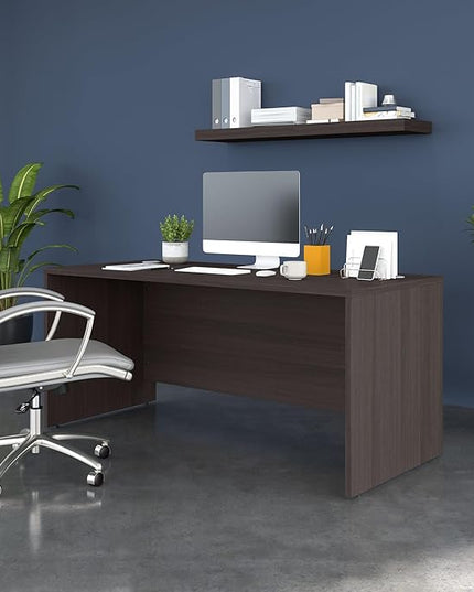 Bush Business Furniture Studio C 66W x 30D Office Desk in Storm Gray