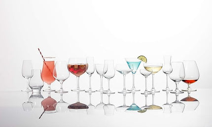 Schott Zwiesel Basic Bar Designed by World Renowned Mixologist Charles Schumann Tritan Crystal Glass, Contemporary Martini Cocktail Glass, 7.6-Ounce, Set of 6