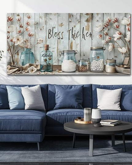 ERQINHUA Large Wall Decor Canvas Wall Art For Bedroom Living Room Decor Kitchen And Dining Room Painting Artwork Print For Home Decor Room For office Farmhouse Room Decoration Aesthetics 30x60 In
