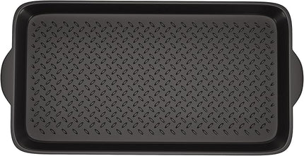 Matace 1 Pack Rubber Small Boot Tray for Entryway,Boot Mat,Shoe Tray,Shoe Mat for Indoor and Outdoor Use, 27.95"x 15.74" (Pack of 1)
