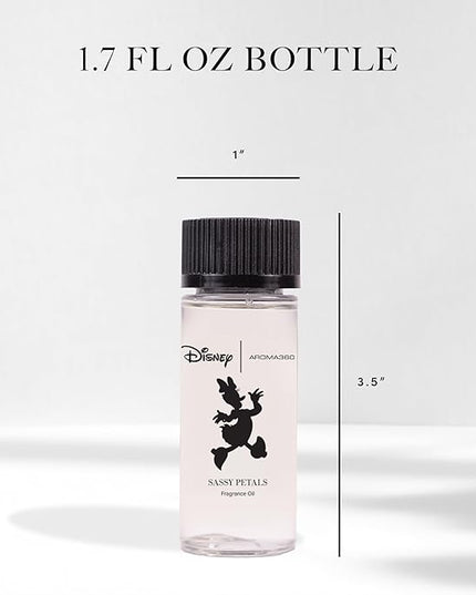 Aroma360 | Disney | Sassy Petals Fragrance Oil Blend | Daisy Duck | Luxury Aromatherapy Scent Diffuser Oil | Bergamot, Rose and Amber 1.7 fl oz, 50 mL
